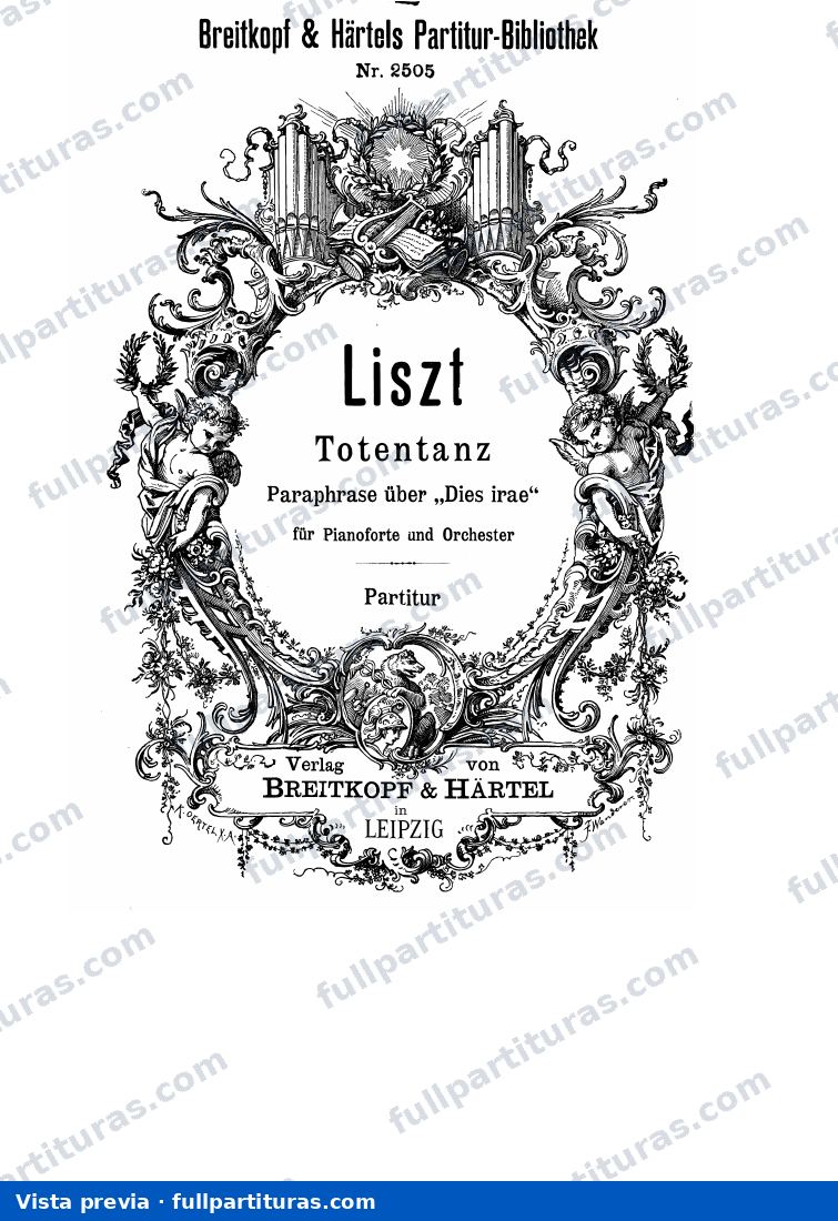 Totentanz, S.126: versión 1 — preview