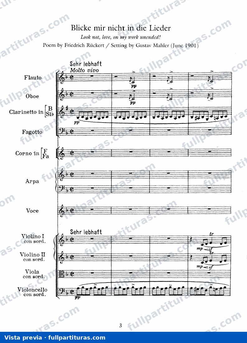 Rückert Lieder — preview