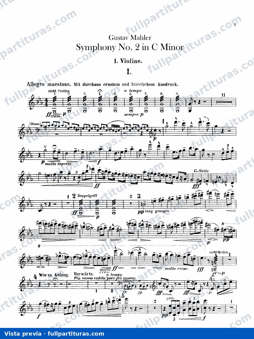 Violines 1 — preview