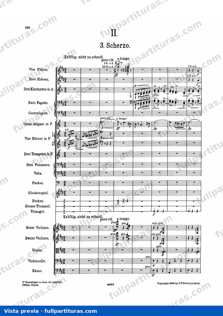 Sinfonía Nº 5: 3 Scherzo — preview