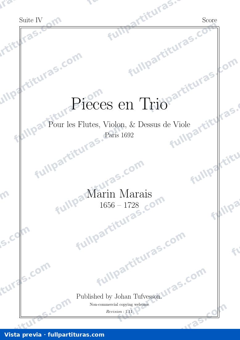 Partitura completa — preview