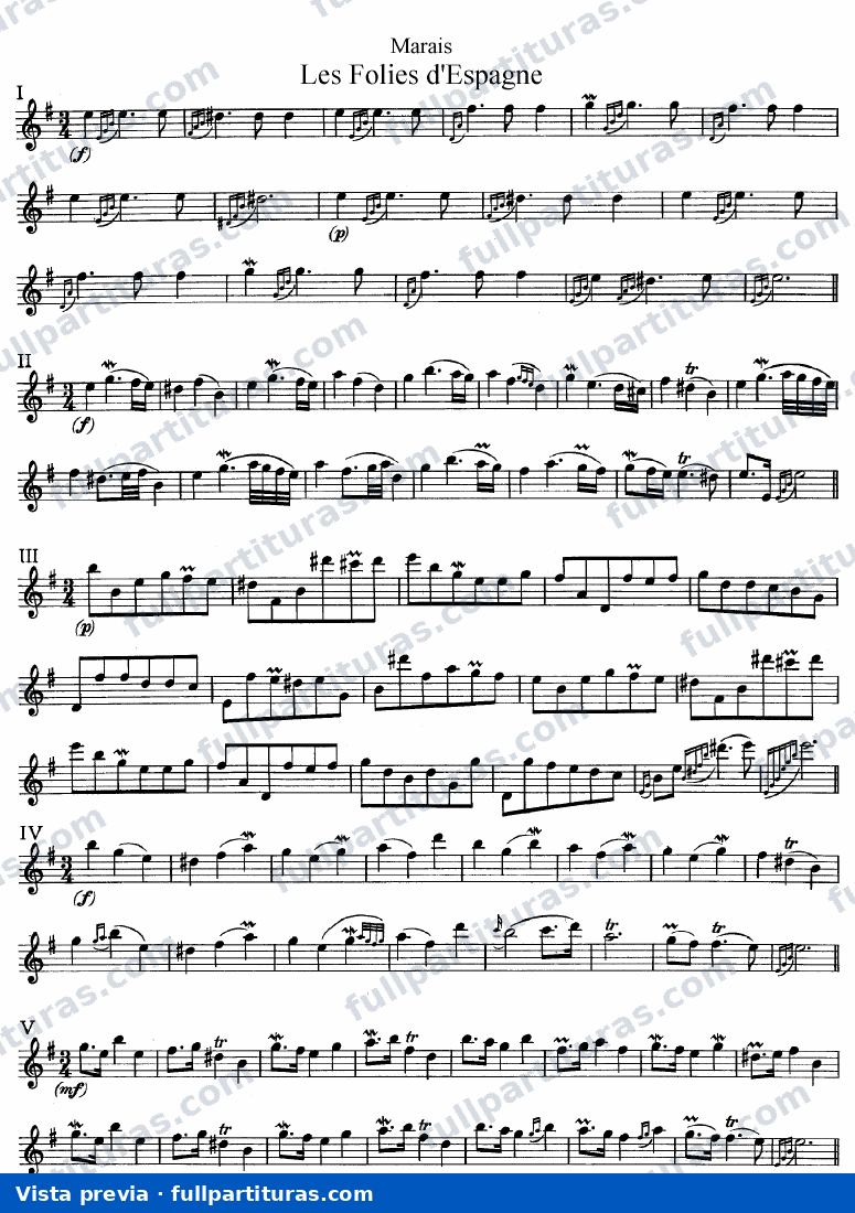 Sonate a la Maresienne: Les folies d'Espagne — preview