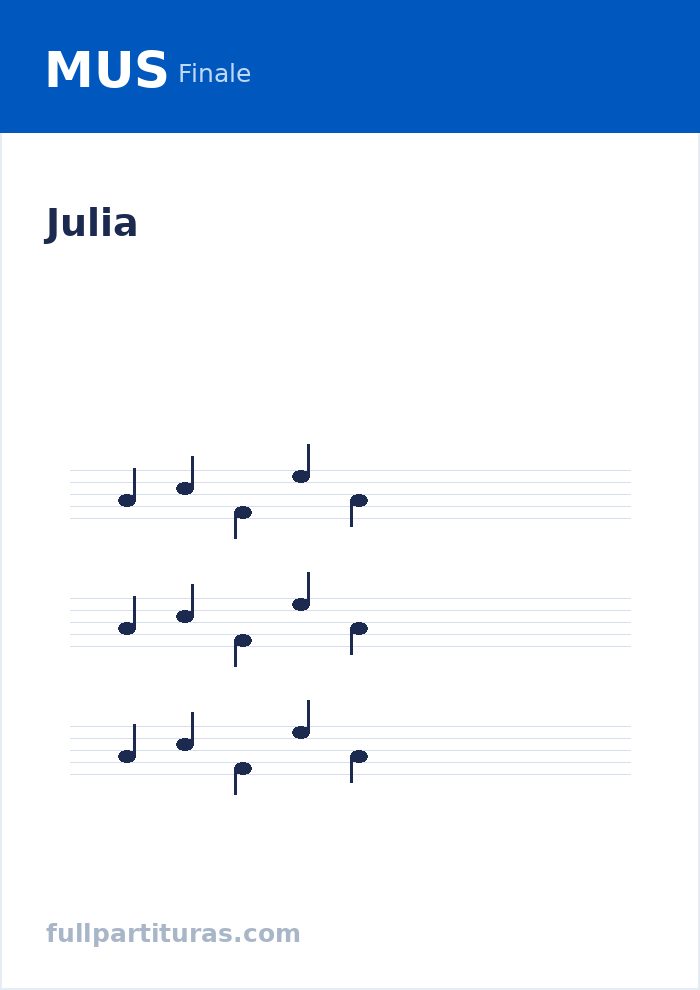 Julia — anteprima