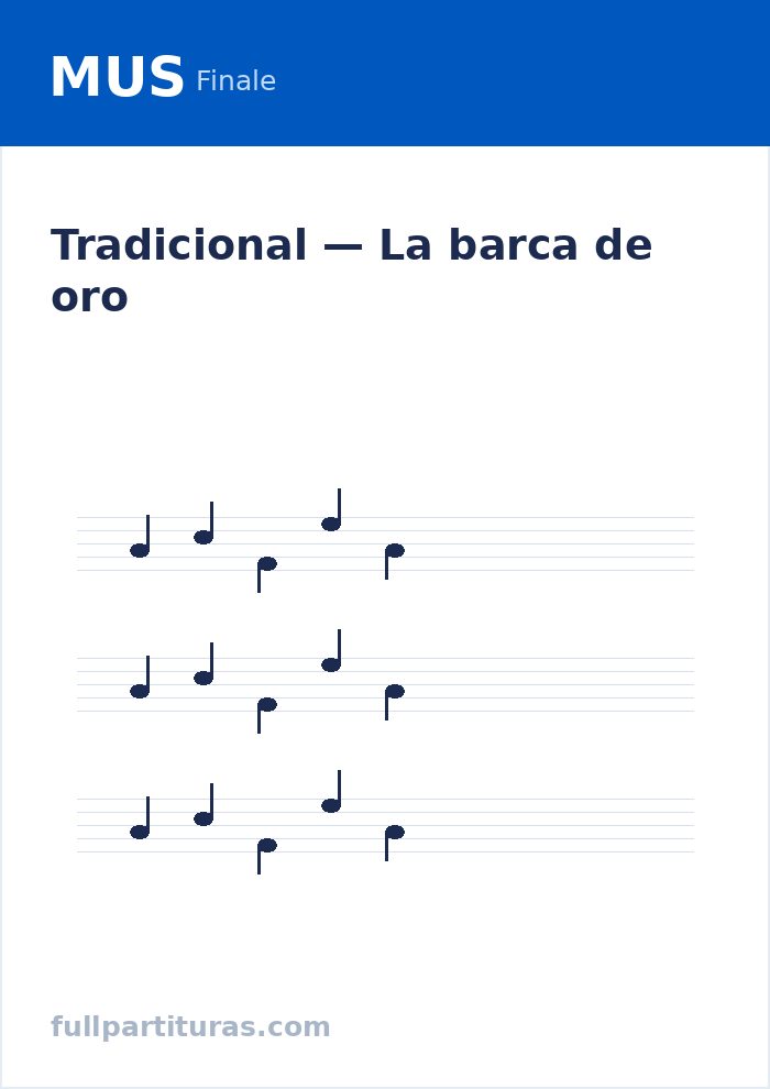 La barca de oro — aperçu