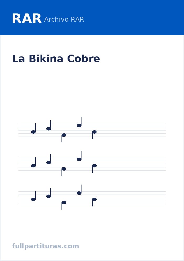 La Bikina Cobre — предварительный просмотр