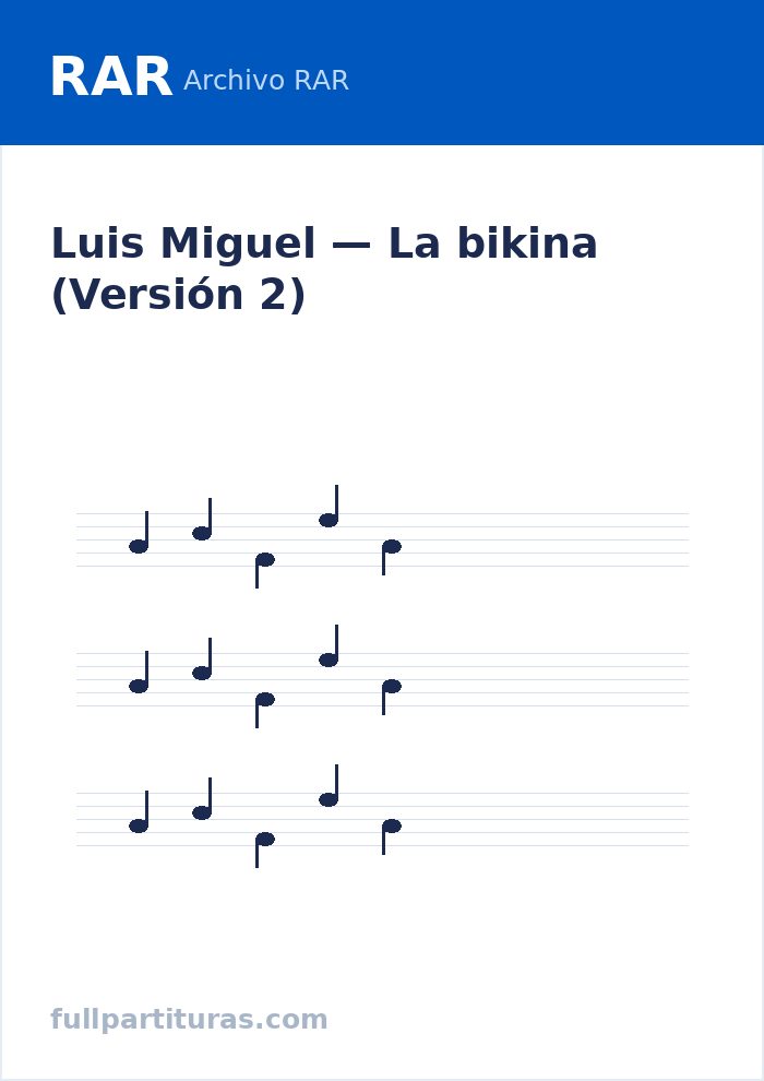 La bikina (Versión 2) — preview
