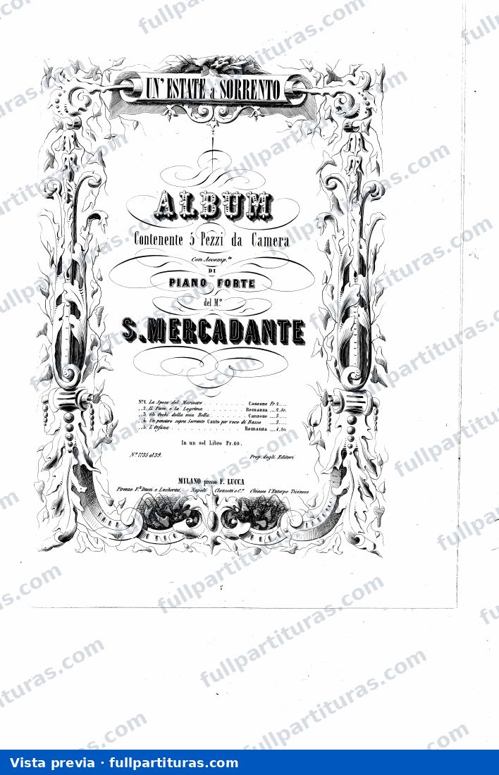 Se m'abbandoni: La Prece dell'Orfana — Vorschau