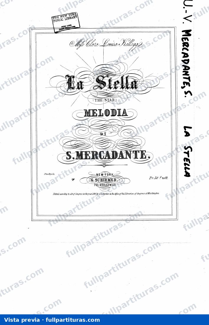 Salve Maria: La Stella — Vorschau