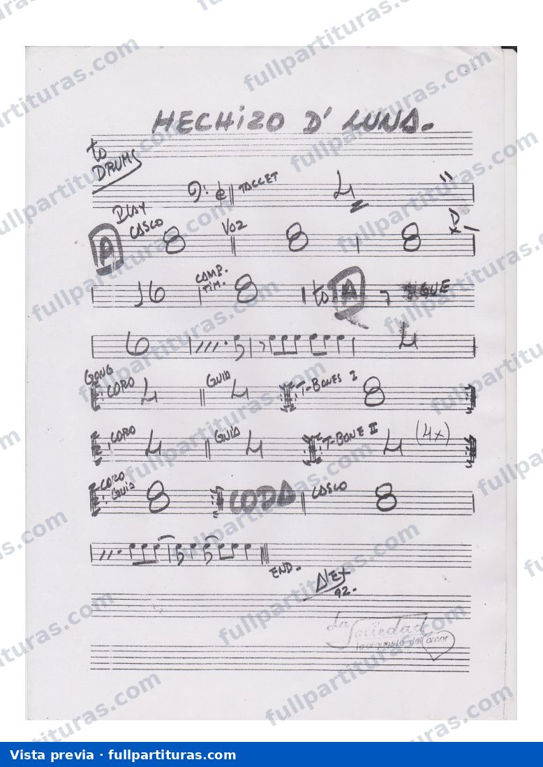 Hechizo de luna — vista previa