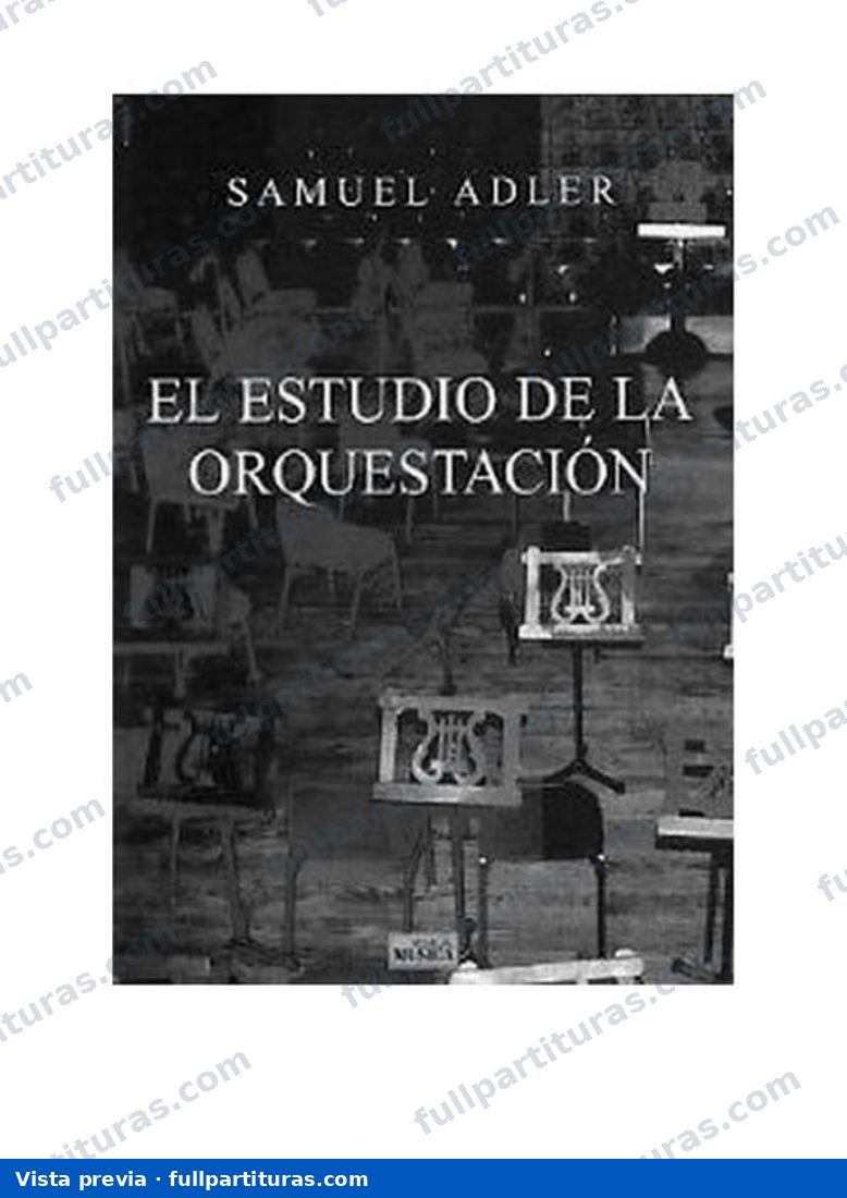 El Estudio de la Orquestación — vista previa