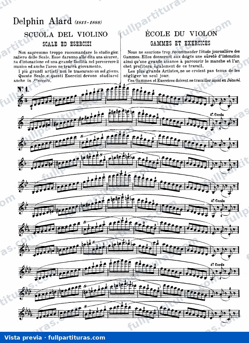 24 Estudios Caprichos Violin Op. 4 — preview