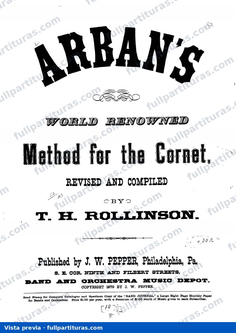 Arban: Método para Trompeta — preview