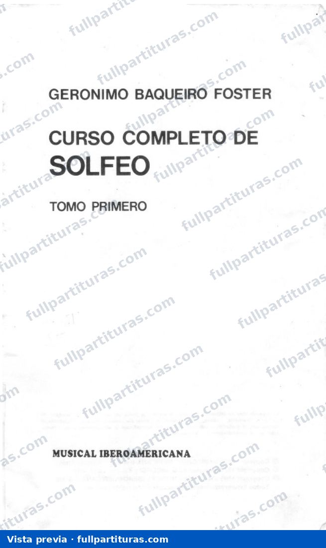 Arban: Solfeo — preview