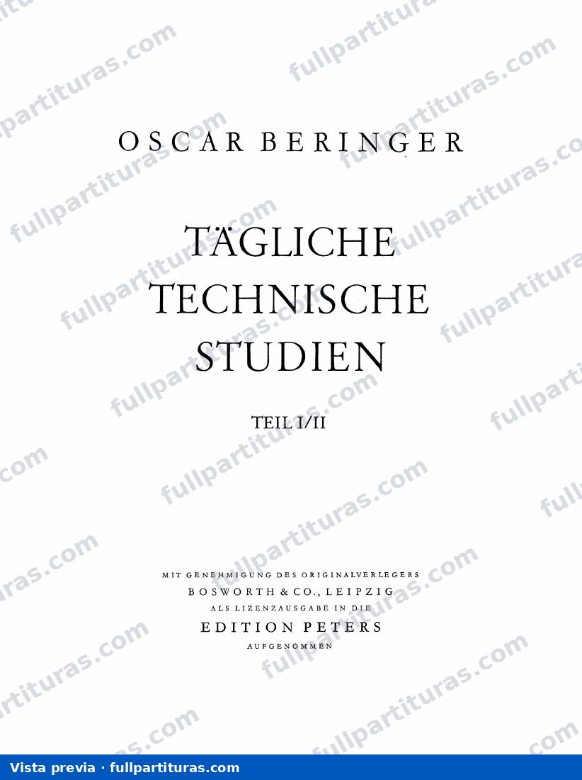Arban: Tägliche Technische Studien — preview