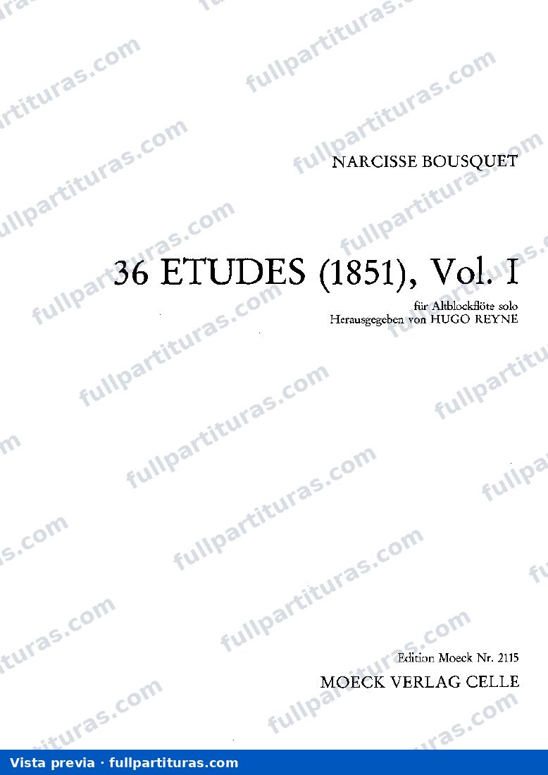 Estudios para flauta de pico vol. 1 — preview