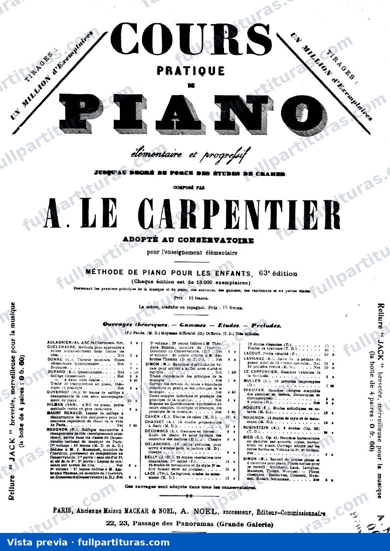 Método de piano — preview
