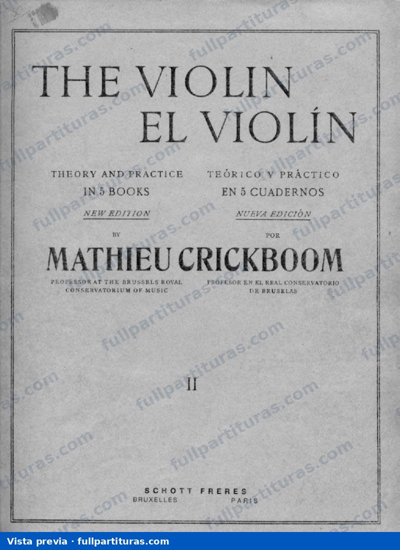 El violín - Libro 2 — preview