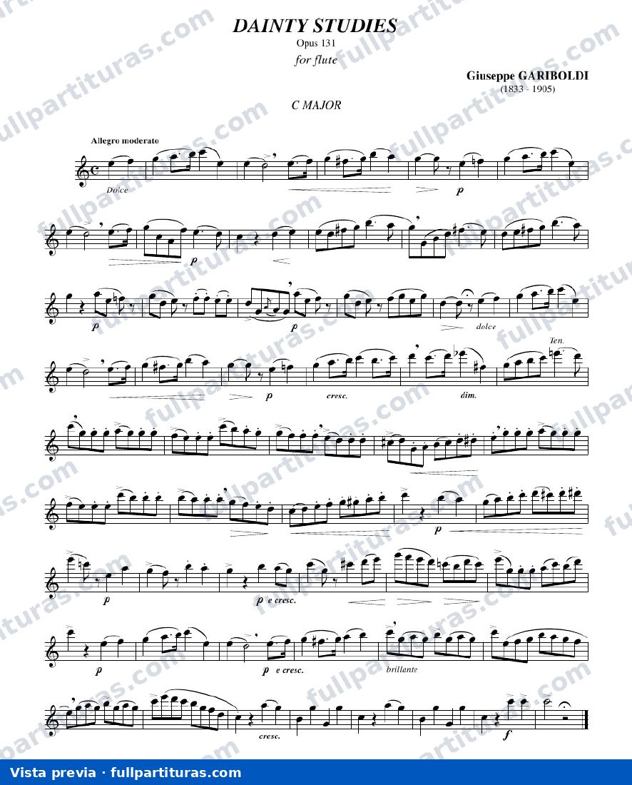Etudes mignones Op. 131 — preview