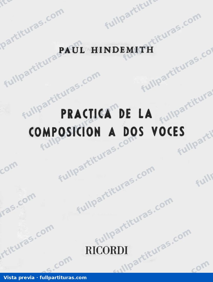 Hilarión Eslava: Practica de la composisción a dos voces — preview