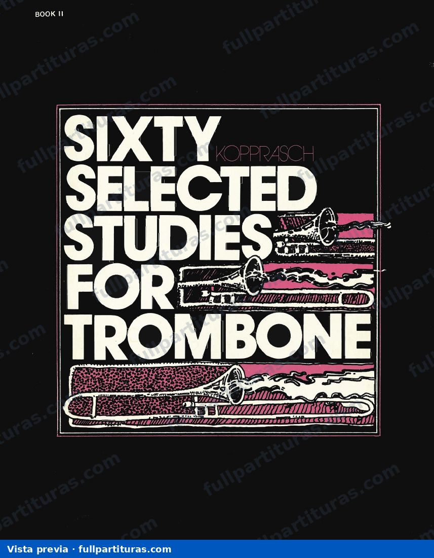 60 Estudios seleccionados para Trombón libro 2 — preview
