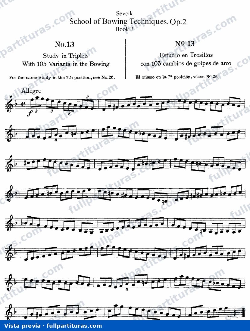 Escuela Técnica del Violín Op. 1: Escuela de Técnica del Arco - Libro 2 Op. 2 — preview
