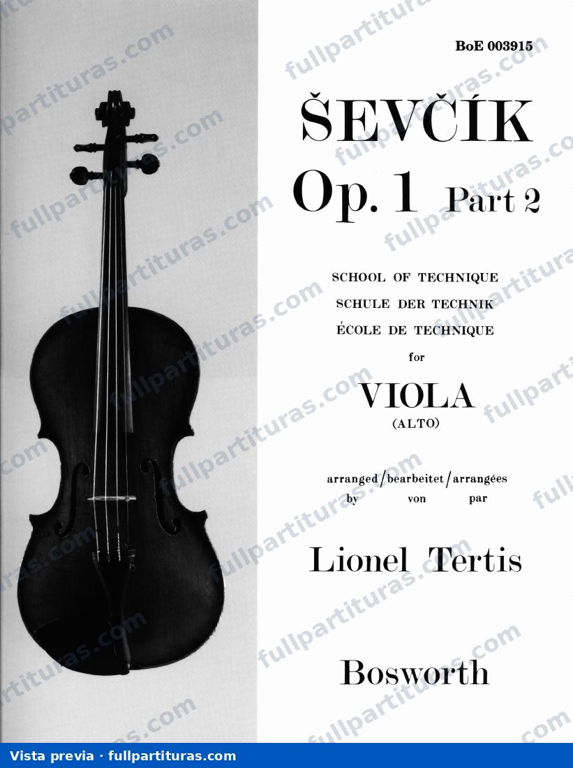 Estudios Preparatorios Op. 7: La escuela de la técnica Op. 1 libro 2 — preview