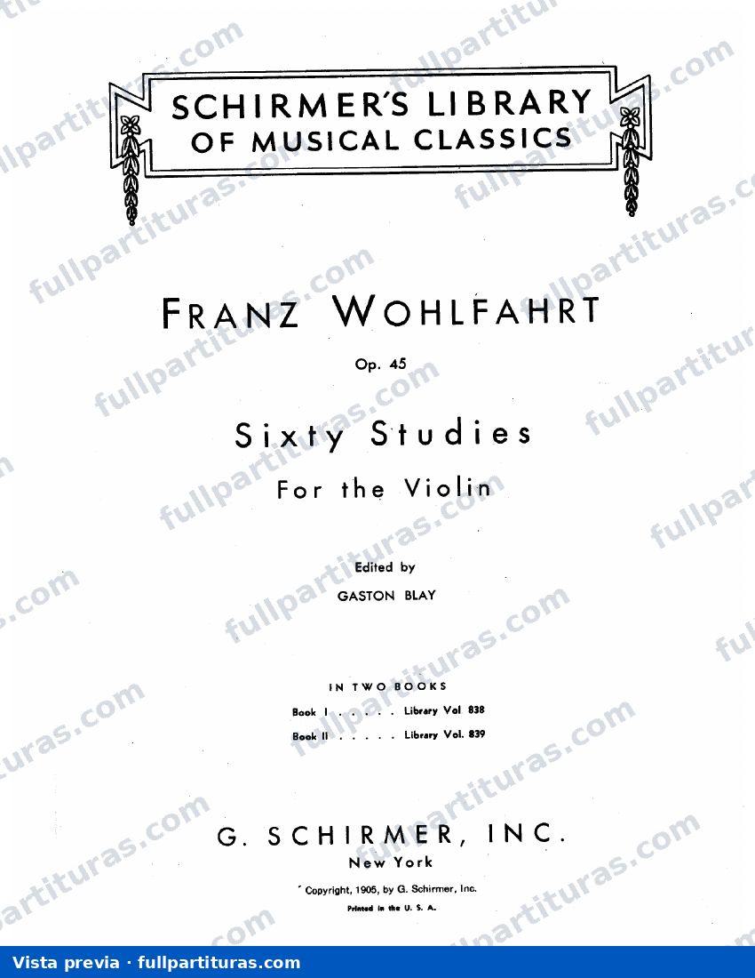 60 Estudios Op. 45: Libro 1 (1 al 30) — preview
