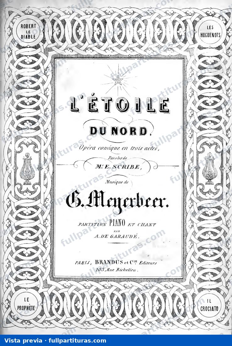 L'etoile du Nord: Prólogo y Acto 1 — Vorschau