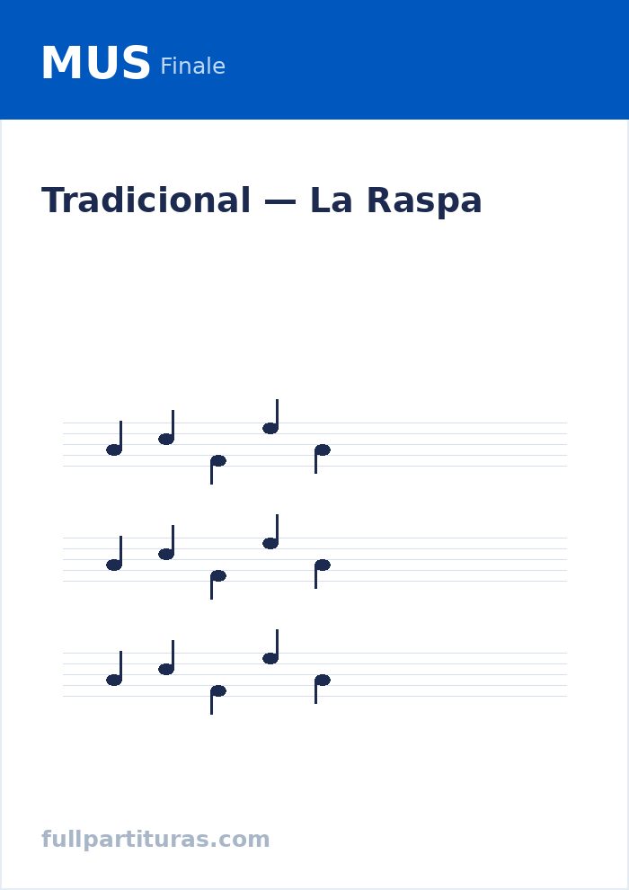 La Raspa — предварительный просмотр