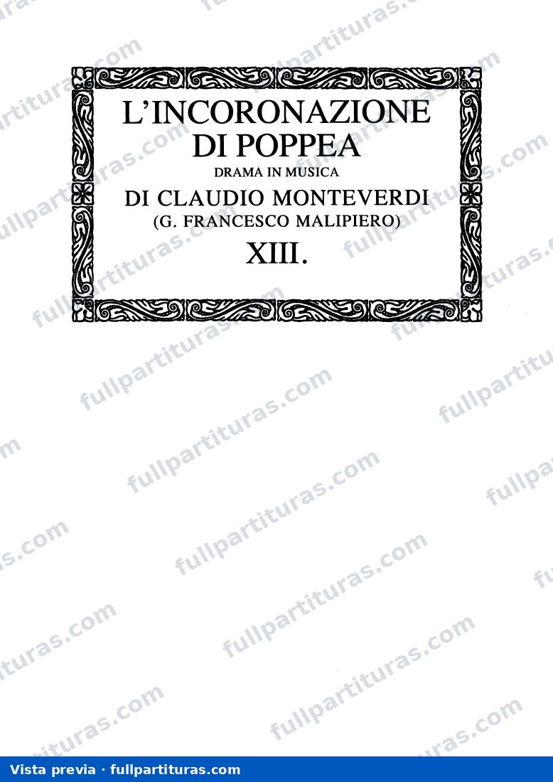 L'Incoronazione di Poppea: Prólogo — Vorschau