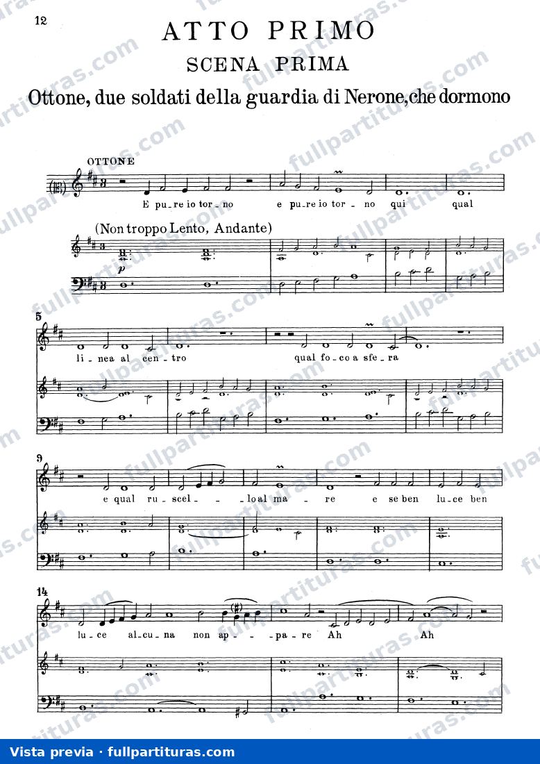 L'Incoronazione di Poppea: Acto I — Vorschau