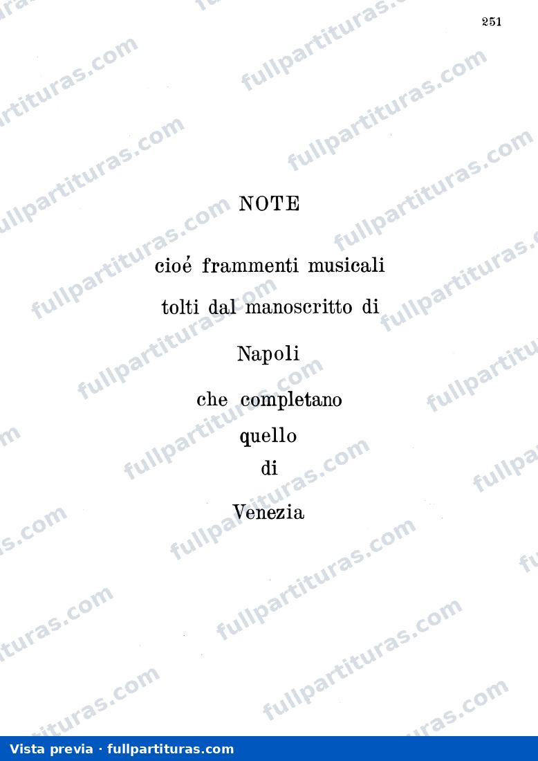 L'Incoronazione di Poppea: Apéndice — Vorschau