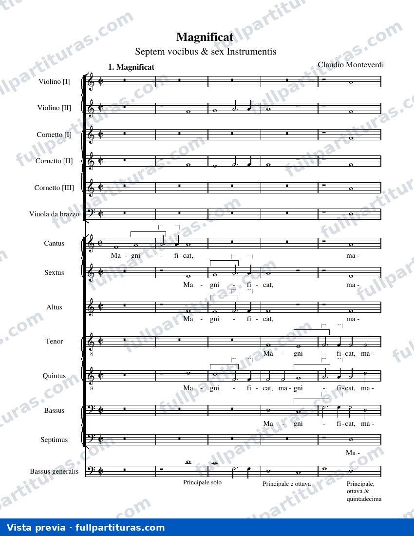 Magnificat — preview