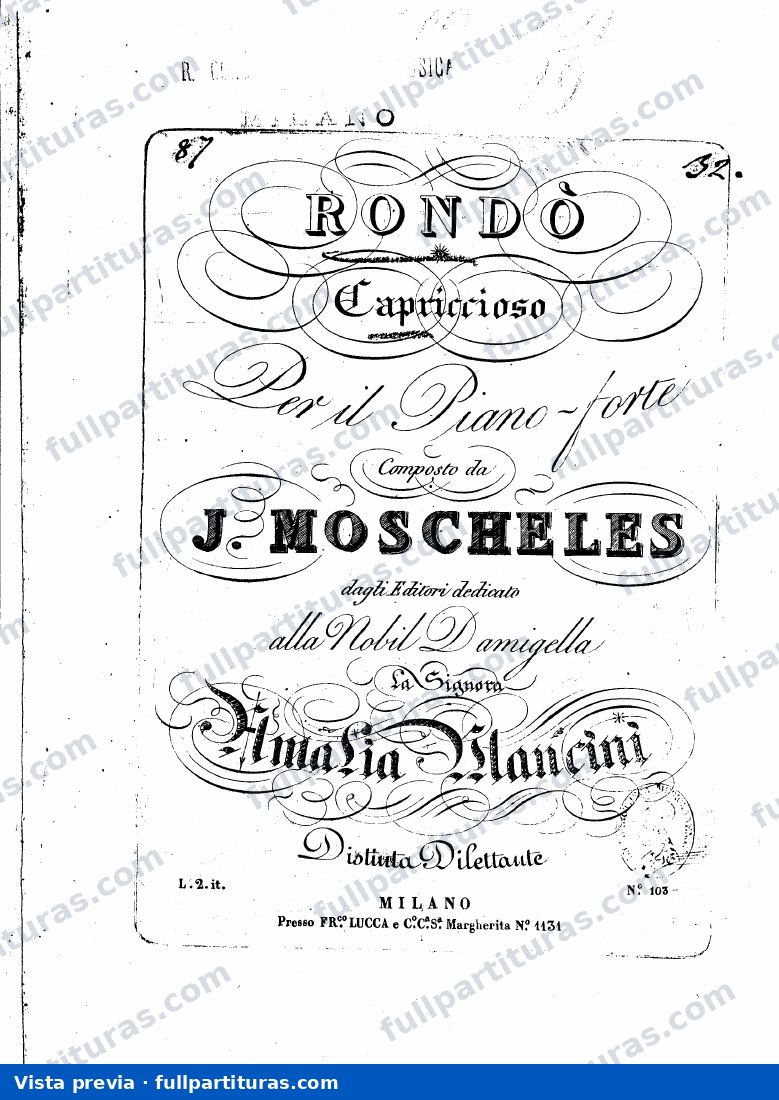 Rondo Capricioso — preview