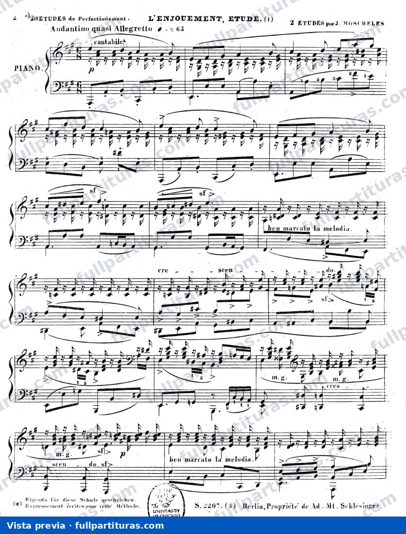 2 Etudes de perfectionnement Op. 98 — preview