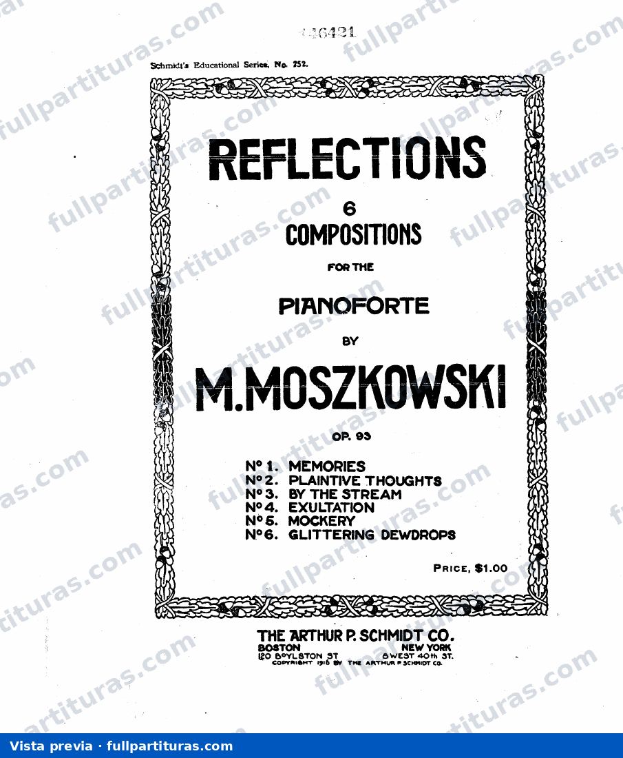 Reflexiones Op. 93 — preview