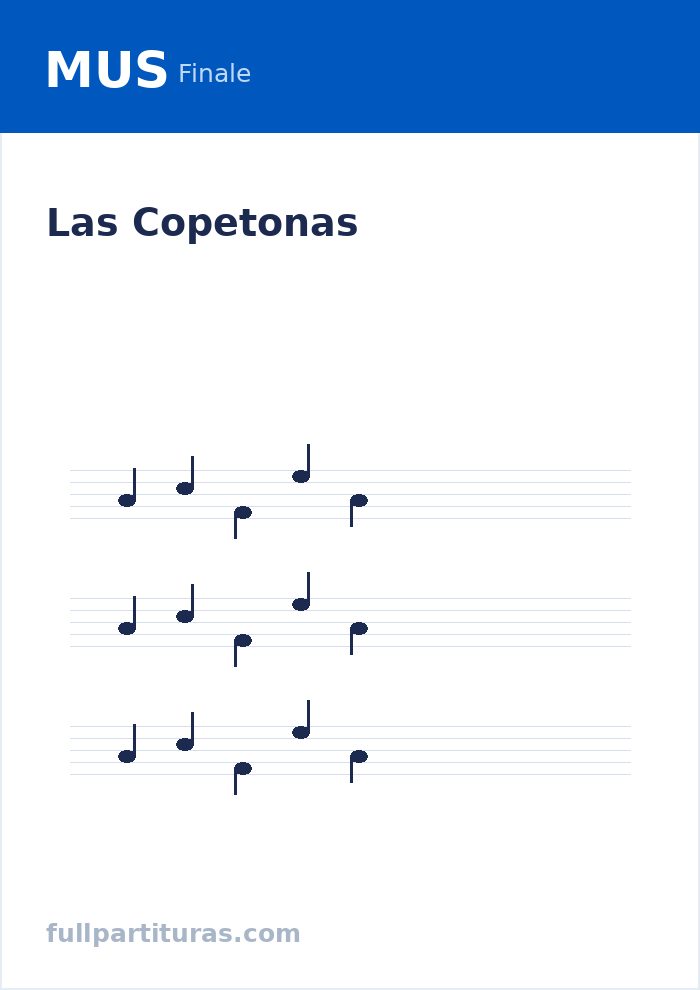 Las Copetonas — Vorschau