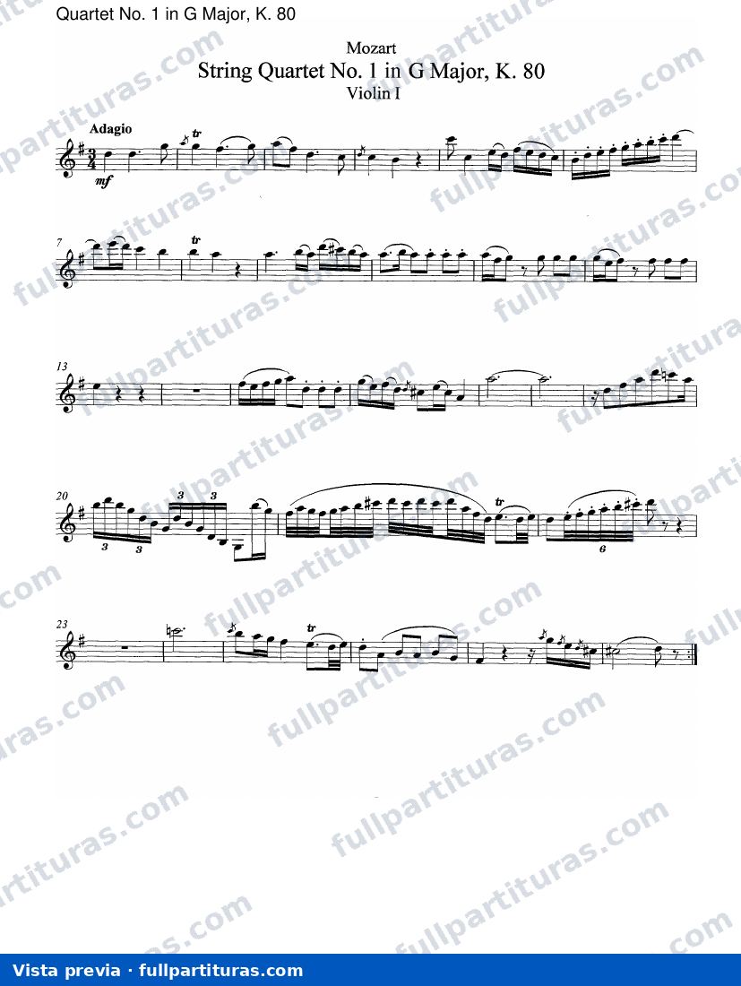 Violín I — preview