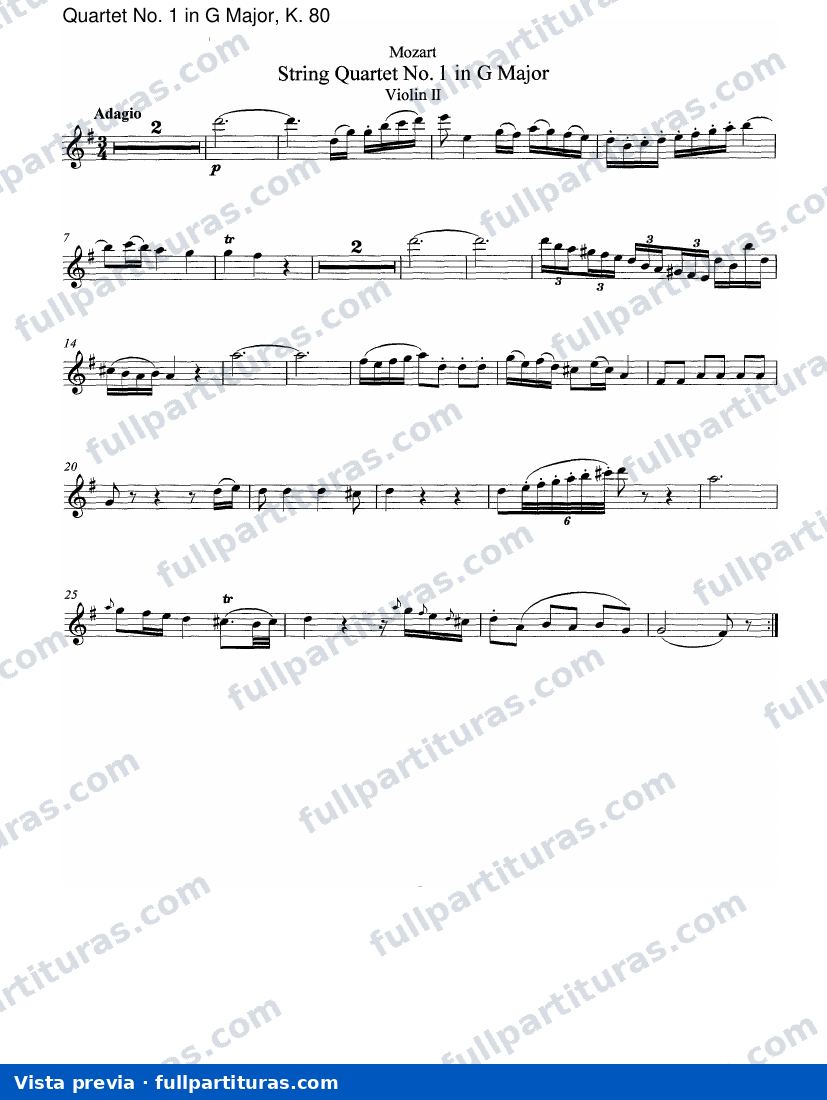 Violín II — preview