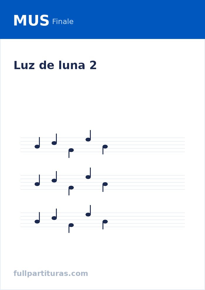 Luz de luna 2 — aperçu