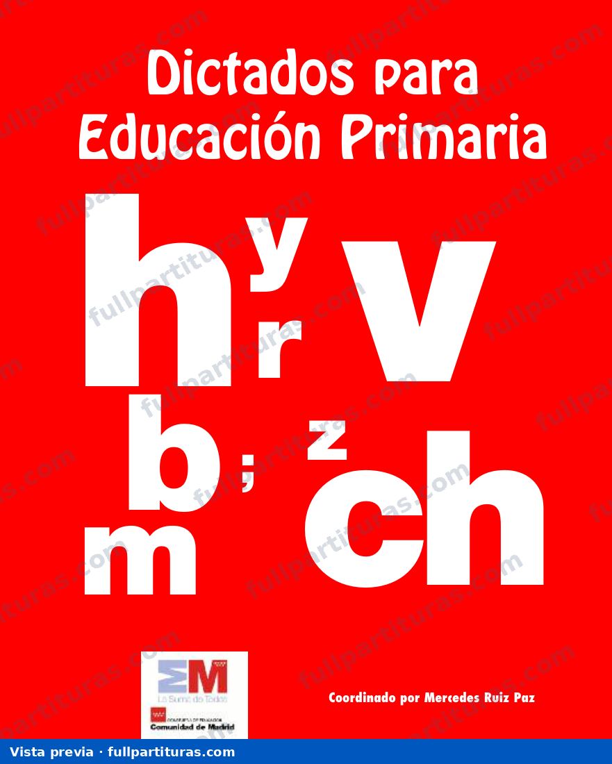 Dictados para educación primaria — vista previa