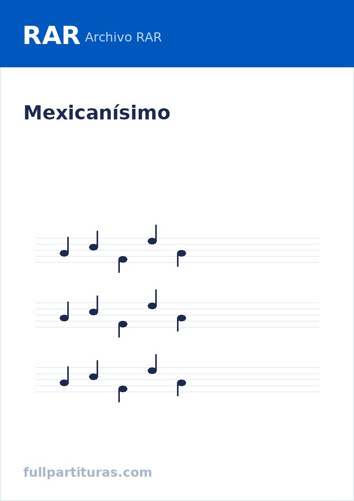 Mexicanísimo — предварительный просмотр