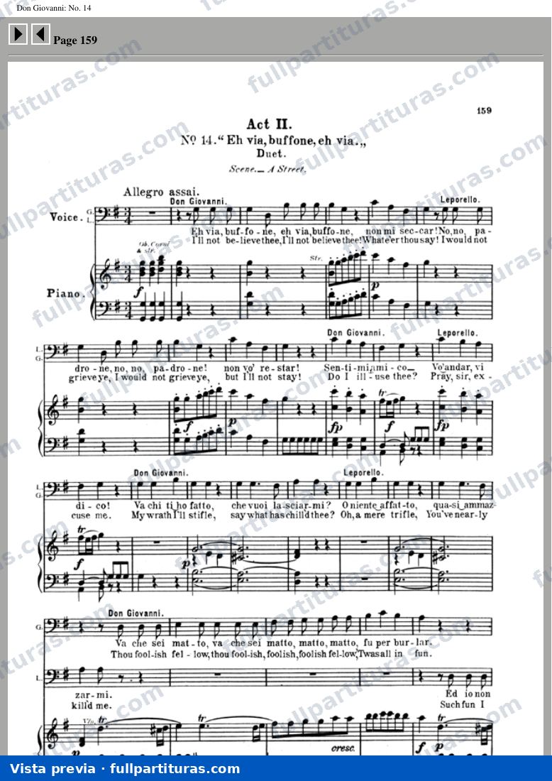 Don Giovanni: Acto 2 — preview