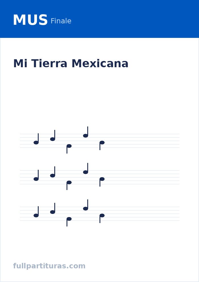 Mi Tierra Mexicana — preview