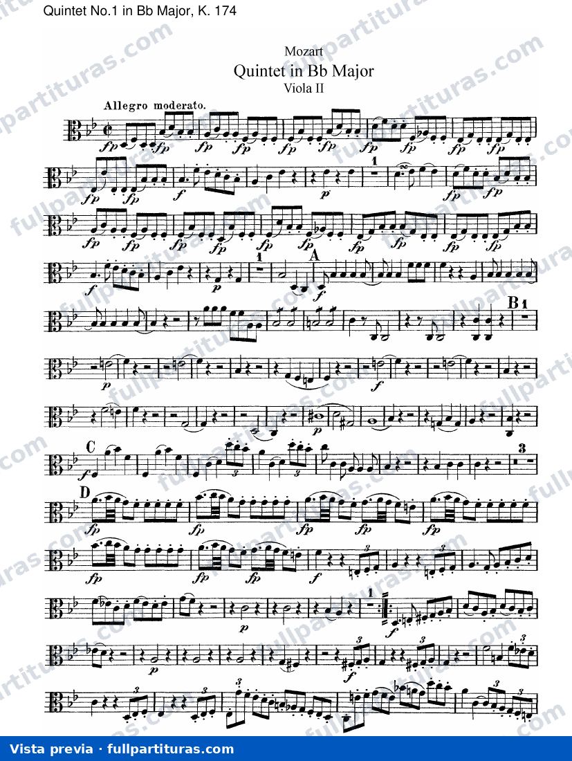 Quintetos: Viola II — preview