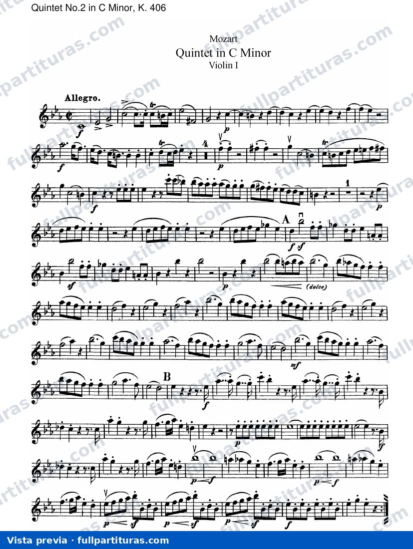 Quintetos: Violín I (2) — preview