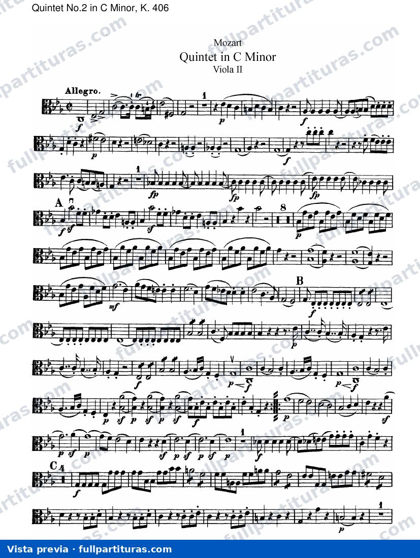 Quintetos: Viola II (2) — preview