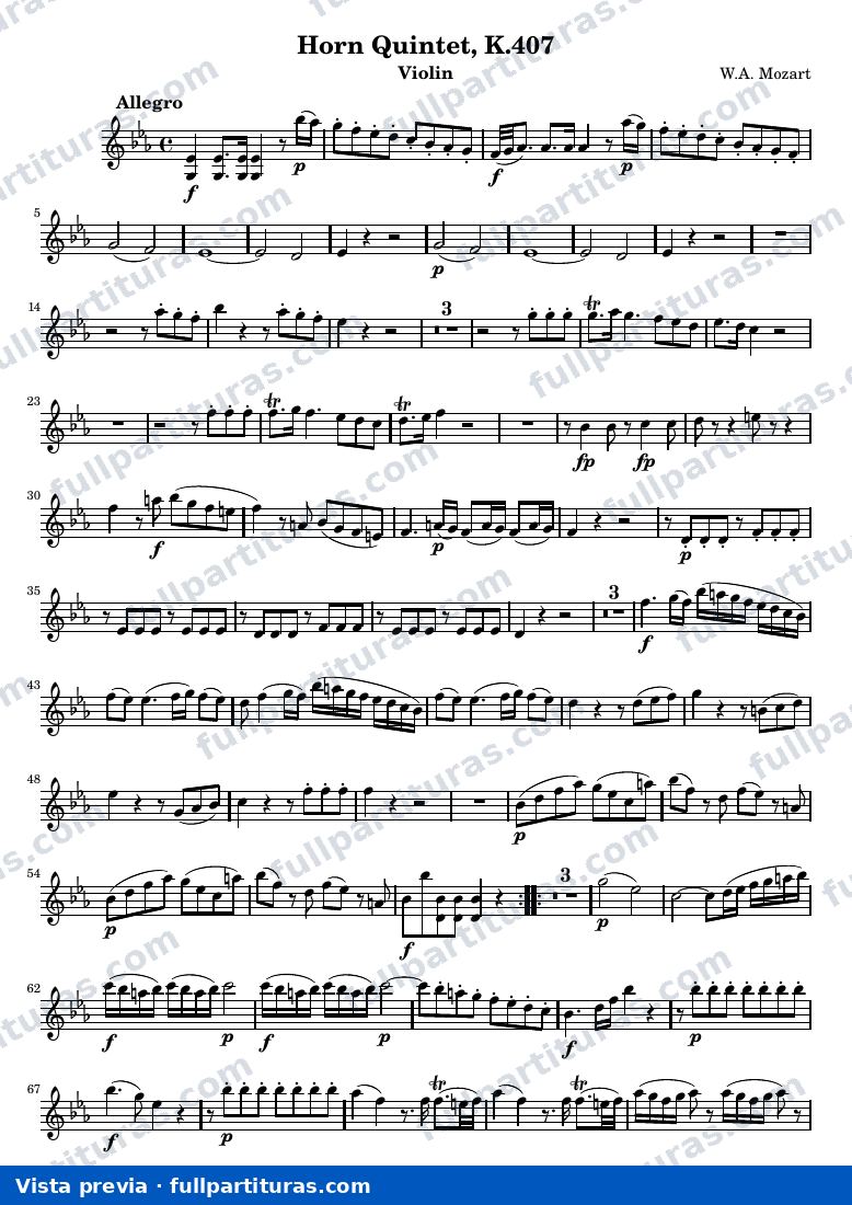 Violín — preview