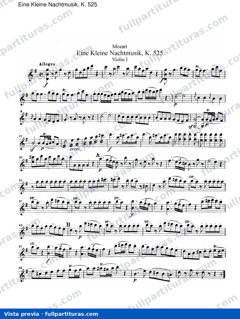 Violín 1 — preview