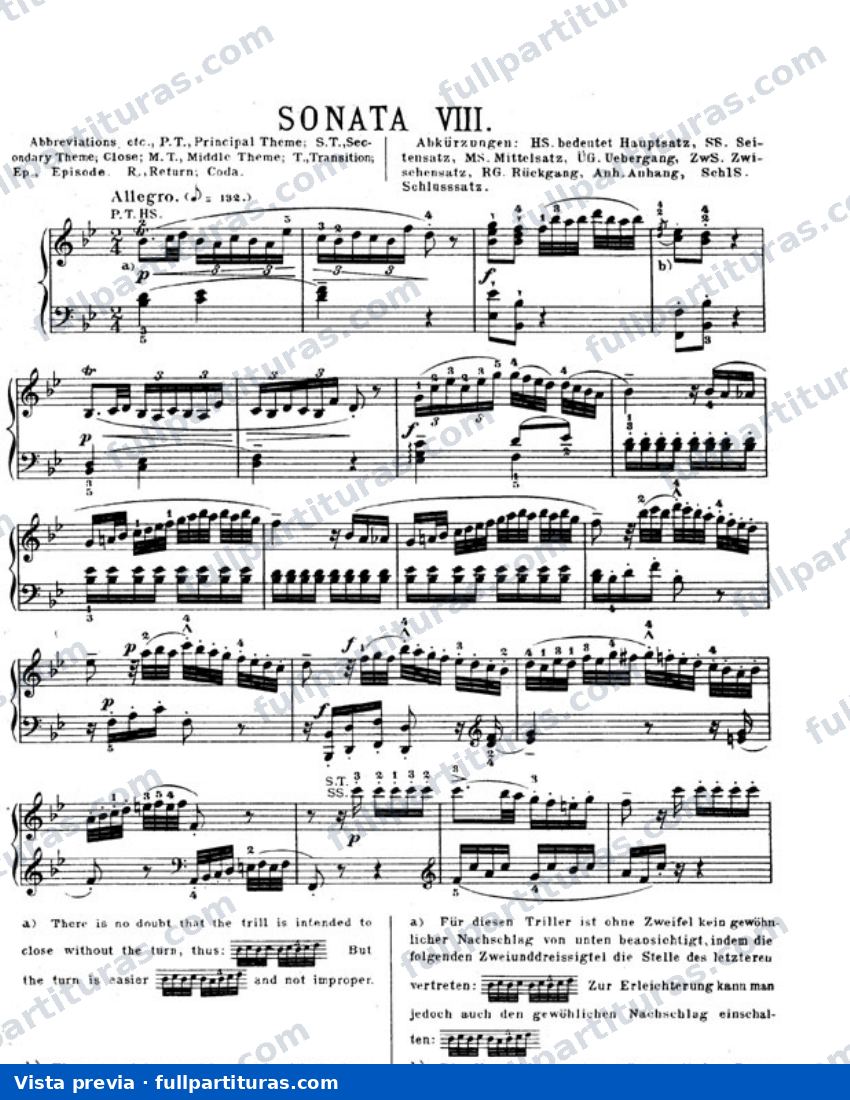 Sonata KV 281 — preview